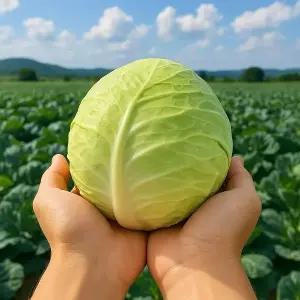 산지직송 청정 무안 달콤 양배추 3kg (크기랜덤발송)