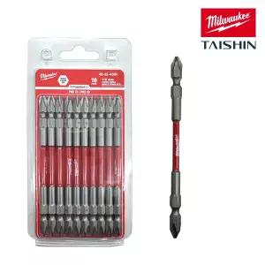 밀워키 48-32-4364AS SHOCKWAVE 110mm PH2 양날토션비트 10PC