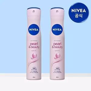 [니베아]니베아 데오드란트 스프레이 펄 뷰티 200ml 2개