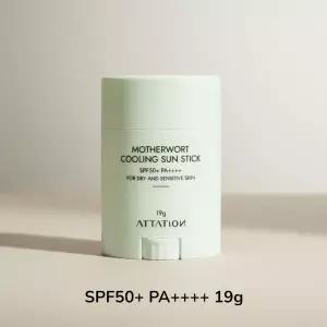 어테이션 익모초 쿨링 선스틱 SPF50+ PA++++ 19g