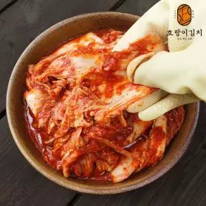 [호랑이김치] 국산100% 전라도 배추 겉절이 김치 1kg