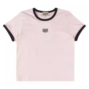 마리떼 W CLASSIC LOGO RINGER TEE MFG46CTS103 LPK