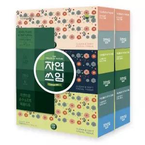 자연쓰임 천연펄프 순수소프트 미용티슈 280매 6입