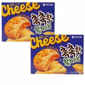 오리온 촉촉한 황치즈칩 320g x 2개