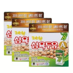 [NS홈쇼핑]삼육두유 고소한 삼육두유 A 팩두유 190ml, 48입[35418824]