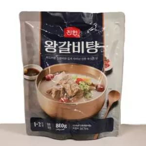 진한식품 진한 왕갈비탕800g 12개 1박스