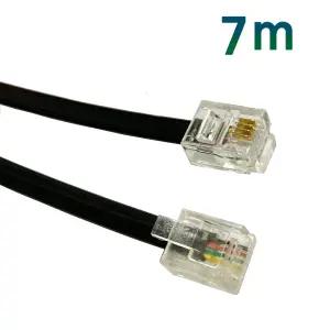 전화케이블 6P4C 7m / 팩스선 / 전화선7m (4137-7M번)