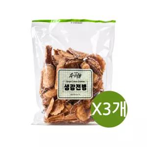 경주 수미 생강전병 560g x 3개 / 옛날과자 수미가 전병