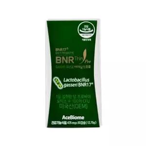 비에날씬 에이스바이옴 BNR17 다이어트 유산균 비에날씬 프로 425mg 30캡슐 1개