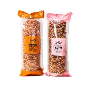 경주 수미 옛날전병 부채700g+땅콩700g