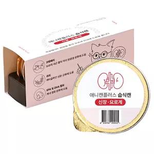 [애니먼]애니먼 애니캔 강아지 고양이 습식캔 처방식 신장, 30g, 6개