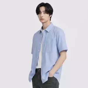[롯데백화점]프로젝트엠 남성) 찰랑 반팔 셔츠 외 2종 택1_EPG2WC1390외 2종