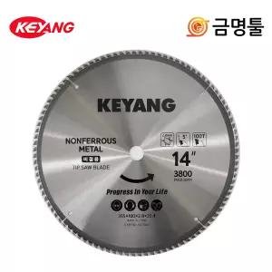 계양 5071044 알루미늄용 팁쏘 355mm 100날 2.8T 비철용 NHC-14D 호환용 원형톱날