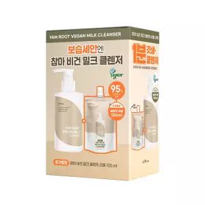 [NCT 재민PICK/단독기획] 이즈앤트리 참마 비건 밀크 클렌저 220ml 리필기획 (+리필100ml)