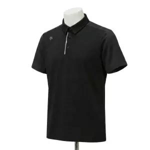 데상트골프 남성 퍼포먼스 카라 반팔 티셔츠 BLACK DR22MFTS4G BLKG
