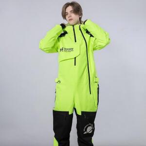 점프슈트보드복 점프수트 남자여자공용 일체형 팬츠 커플 남녀공용 스키 스키복세트 보드복