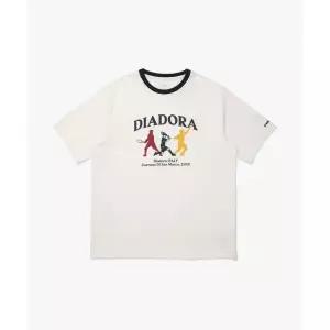 매장정품 디아도라 diadora 테니스 스윙 링거 반팔 티셔츠 OFF WHITE D5121LRS21OWH 283641