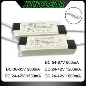 LED 드라이브 DC 54-87V 36-65V 24-42V 600mA 900mA 1200mA 1500mA 1800mA 조명 변압기 40W 48W 50W 60W 전
