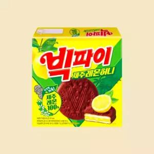크라운 빅파이 제주레몬허니 324g