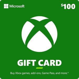$100 Xbox 기프트 카드 [디지털 코드]