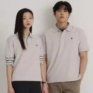 빈폴 멘 피케 칼라넥 반소매 티셔츠 베이지 BC6242E71A E71A