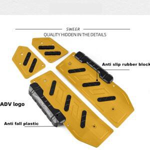 혼다 ADV 350 adv350 2021-2025 용 오토바이 풋 패드 알루미늄 합금 페달 수정 스키드 방지 새 발판