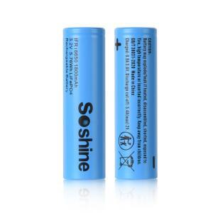 소샤인 3.2V 18650 LiFePo4 배터리 1800mAh 충전식 고품질 2000 사이클 가능