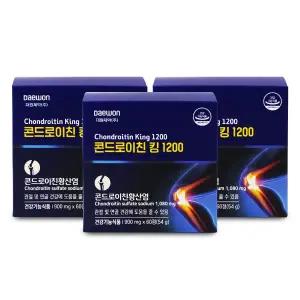 대원제약 콘드로이친 킹 1200 900mg x 60정 X 3박스 I