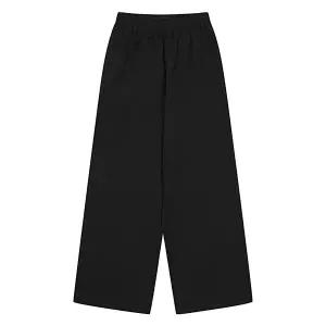 에꼴리에 밴딩 와이드 뉴분또 스판바지 25B0284-BK/CH