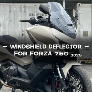 Forza750 2025 NSS750 강화 윈드 스크린 호환용 HONDA FORZA 750 디플렉터 오토바이 앞 유리