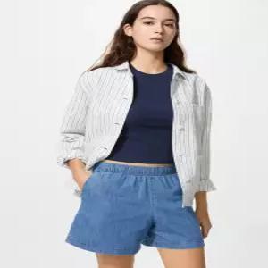 [매장정품] UNIQLO 코튼이지쇼트팬츠데님 E483912-000-00 2232580