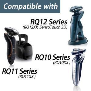 필립스 면도기/면도날 호환 RQ12 교체 헤드 RQ11 RQ10 센소터치 3D 1260X 1280X 1290X RQ1180 아르시트