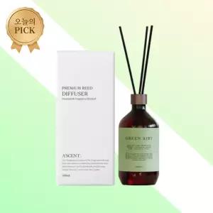 에이센트 대용량 디퓨저 500ml 실내방향제 집들이선물 그린에어리향 거실디퓨저 화장실방향제 은은한향 공
