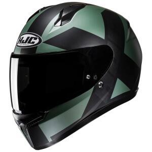 HJC HELMETS(에이치제이씨 헬멧) 오토바이용 헬멧 C10 테즈 스모크 그린(MC4SF) XL HJH259
