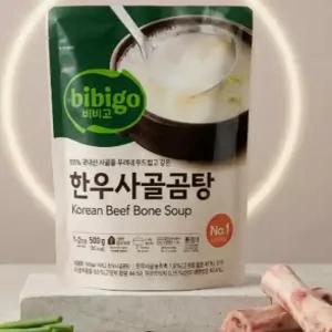 비비고 한우사골곰탕 500g 18개