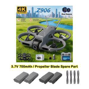 미니 드론 Z906 FPV 쿼드콥터 정품 예비 부품 배터리 3.7V 700mAh / 프로펠러 날개 블레이드 USB 충전기 액