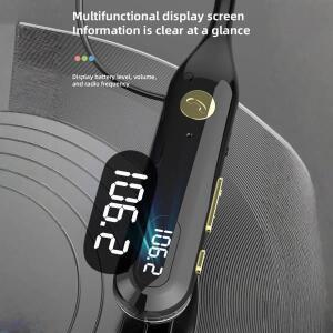 KEBIDUMEI 4-in-1 블루투스 6.0 이어폰 넥밴드 헤드폰 유선/BT/TF/FM 지원 소음 감소 이어버드 무선 헤드셋
