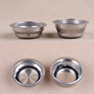 51mm 가압식 1홀 이중벽 커피 필터 바스켓 (스메그 ECF01 드롱기 EC680/EC685/ECP31.21/EC331 머신용)