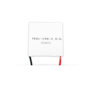 3pcs TEG1-199-3.5-6 열 발전 시트 고효율 Seebeck 효과 4040mm