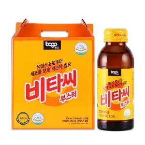 [보고] 비타씨부스터 비타민C 활력 액상비타민 선물용 100ml 20병