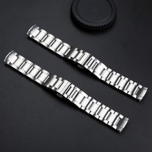 견고한 정밀 스틸 시계 스트랩, Tissot 1853 PRS516 T044417 T044430A 남성용 시계 밴드, 방수 팔찌 금속