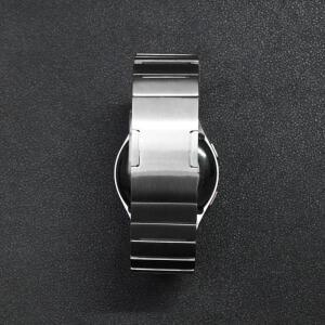 삼성 갤럭시 워치 FE 7 6 5 4 40mm 44mm용 티타늄 노 갭 링크 팔찌, 갤럭시 6 클래식 43mm 47mm용 퀵핏 밴