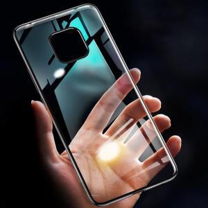부드러운 실리콘 tpu 울트라 얇은 투명 케이스 화웨이 메이트 10 20x30 프로 에어백 충격  다시 전화 커버