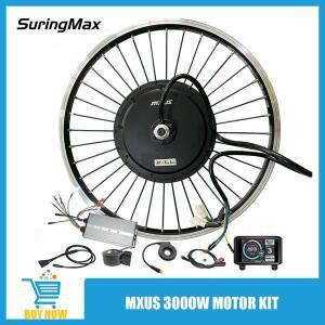 MXUS 3000W 허브 모터 키트 전기 자전거용바퀴후륜 구동개조20인치45H135mm72V80A100A