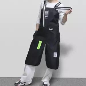 셀프 블랙 앞치마 헤어 미용실용품 헤어앞치마 미용앞치마