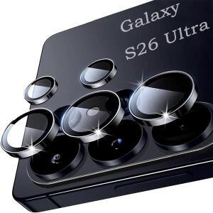 갤럭시 S26 울트라 5G 메탈 링 카메라 글래스, S 플러스 S26플러스 S26울트라 렌즈 보호 캡