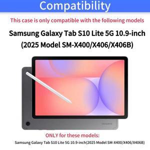 삼성 갤럭시 탭 S10 라이트 5G 10.9인치 (2025 모델 SM-X400/X406/X406B) 무선 블루투스 탈착식 키보드 케