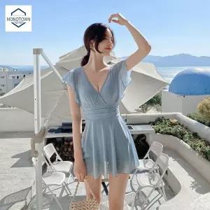 셔링 휴양지 수영복 체형커버 여름 여성 모노키니