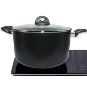 곰솥냄비 키친플라워 곰솥 세라믹 냄비 찜냄비 찜기 들통 28cm