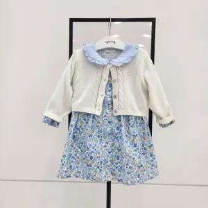 [아가방]마리블루 플라워 원피스(가디건) 01S534054_SH